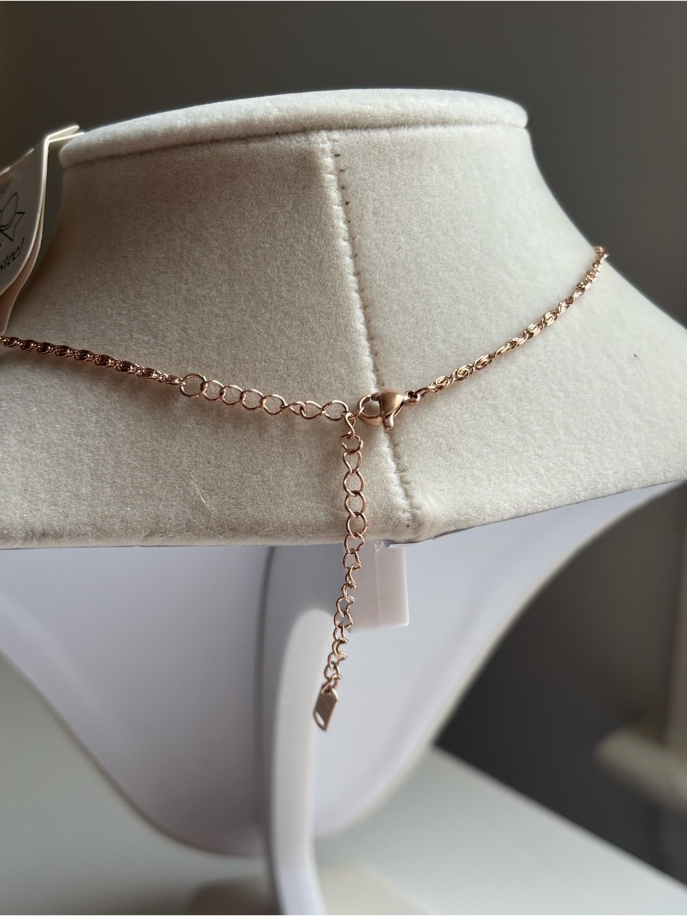 Gold Initial Necklace Letter A Pendant Minimal Dainty Personalized Jewelry - Picture 3 of 10